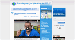 Desktop Screenshot of prawo-jazdy.zwolnienielekarskie.pl